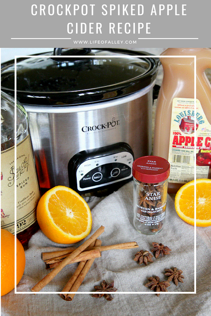 Easy Crockpot Spiked Apple Cider Drink Recipe Life of Alley
