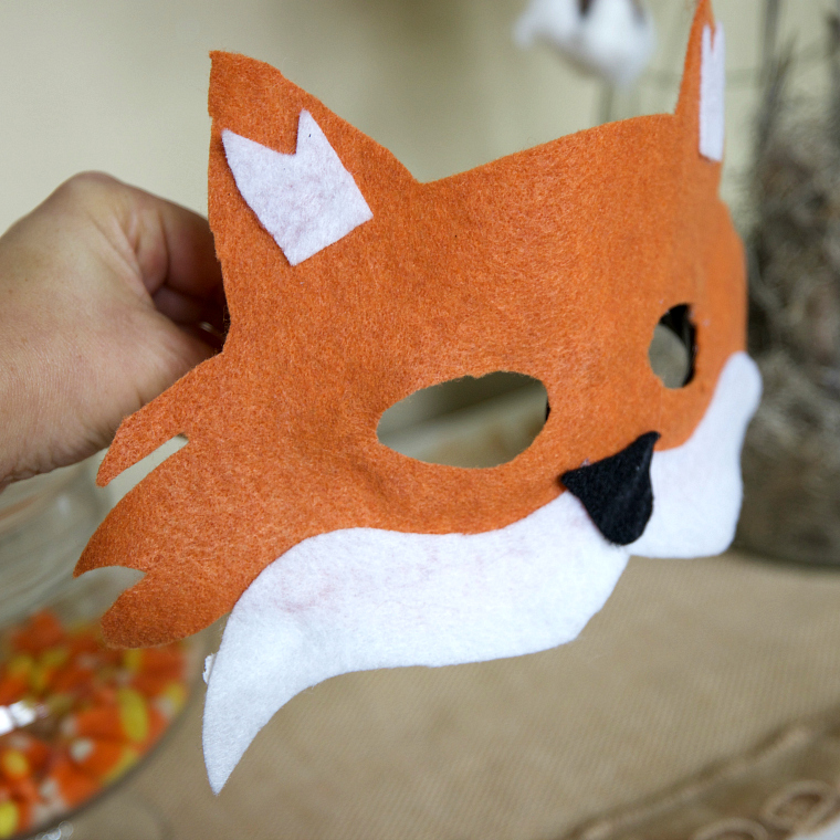 DIY- Fox Mask for Kids Under $3 - Life of Alley