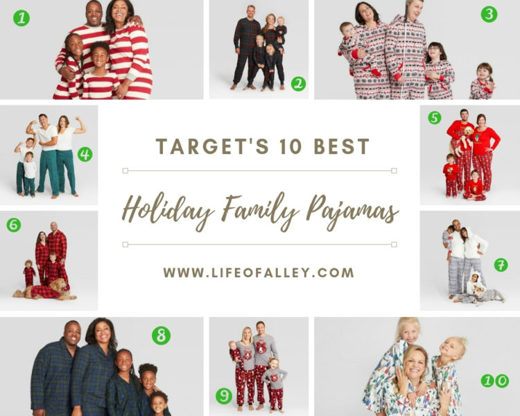 Target's 10 Best Holiday Family Pajamas - Life of Alley