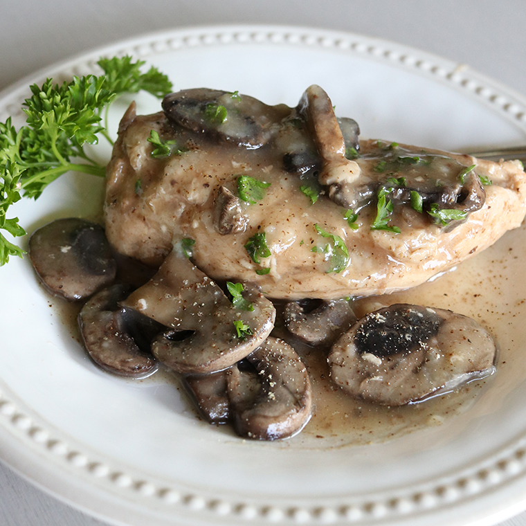 Easy Chicken Marsala Crockpot Recipe