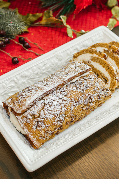 The-best-pumpkin-roll-recipe-white-plate