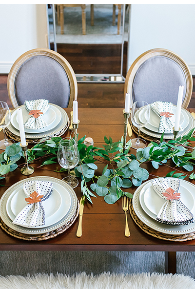Neutral Fall Table Decor