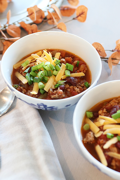 How to make an easy turkey chili