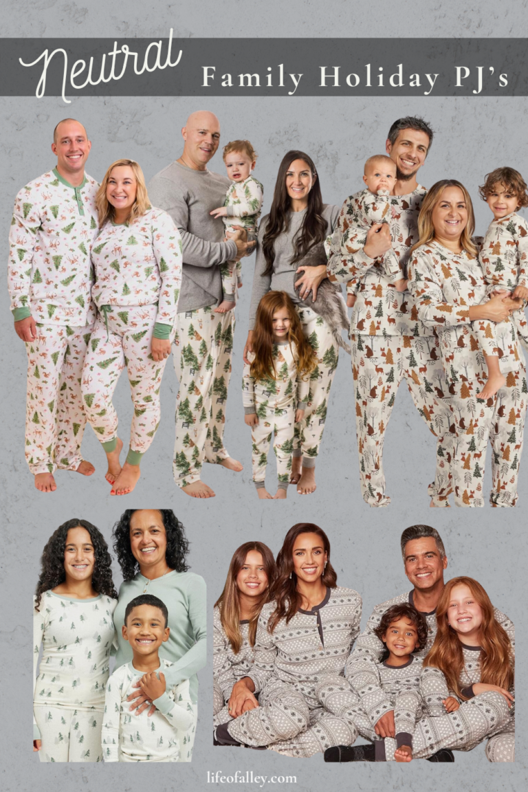 The Best Affordable Matching Family Christmas Pajamas - Life of Alley
